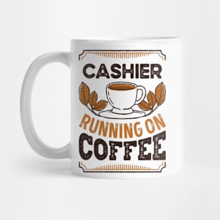 Cashier running on Coffee Mug